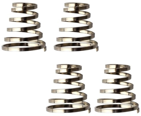 DOITOOL 4 Stück Fahrradradnabenfedern aus Edelstahl mit Aluminiumlegierung Elastische Schnellspanner Federn als Ersatz für Mountainbike und Rennrad
