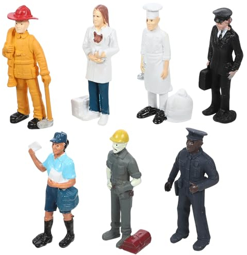 TOYANDONA Sand Tray Miniatures 1 Set Imitated People Figurines People Scale Figurines Miniature Scale Figures Miniature Toys