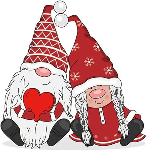 Aeromdale Bügelbilder Weihnachtswichtel Applikationen Aufkleber Wärmetransfer Patches Bügelbild für T-Shirt Textilien DIY Zubehör - #B