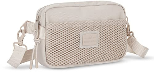 Johnny Urban Bauchtasche Damen Beige - Elliot - Gürteltasche Mit Flexiblem Gurt für Festival & Reisen - Stylischer Crossbody Brustbeutel - Wasserabweisend