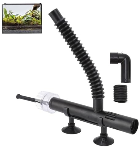 Oberflächenabschäumer Für Aquarien, Aquarium-Oberflächenabschäumer, Eiweißabschäumer, Mini-Ölabschäumer-Entferner Mit Flexiblem Schlauch Oberflächenöl Entferner Für Aquarien