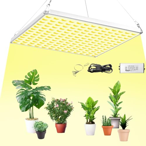 Neueste 40W LED Pflanzenlampe Vollspektrum, 169 LEDs Grow Lampe Vollspektrum, Pflanzenlampen LED Grow Light, Wachstumslampe für Pflanzen, Pflanzenlicht für Zimmerpflanzen Gemüse und Blume