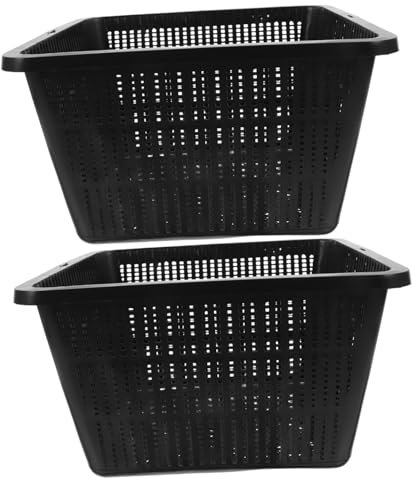 IWOWHERO 2pezzi Vasetti Idroponici Per Coltivazione Per Giardinaggio Idroponico Coltivazione Per Vegetali e Acquatiche Per Spazi e
