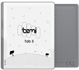 Bemi Cognita Tab 5-5,76 Ecran e-Paper avec Android 8.1, 16Go de mémoire + emplacement microSD, Wi‑Fi, Empik Go (Gris)