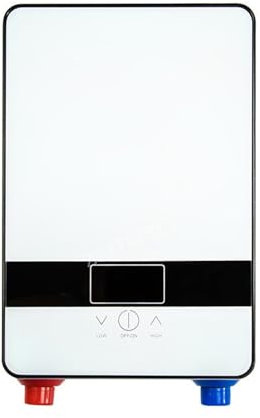 Chauffe-eau électrique, chauffe-eau instantané, Chauffe-eau Électrique Sans Réservoir, Chaudière Instantanée, Ensemble De Douche Sans Réservoir, Thermostat Sûr Et Intelligent, Automatique pour cuisine
