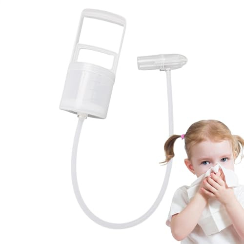 Nasalaspirator för baby, baby näsplockare booger sugare, handdragare booger plockare genomskinlig passagerare borttagare för barn, småbarn, barn