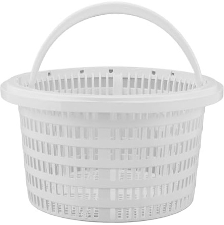 ZHUMCCY Panier De Skimmer, 19cm Panier Filtrant De Piscine avec Poignée Remplacement du Filtre pour Enlever Les Feuilles Et Nettoyer La Piscine