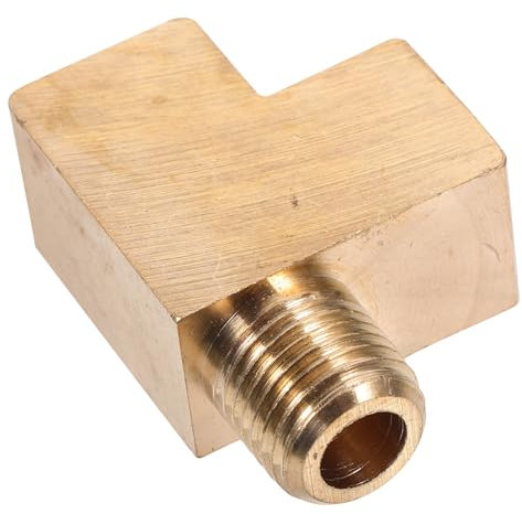Alipis Cuivre avec Filetage Raccords à Degrés pour Tuyaux Air et Pompes à Huile Installation Rapide