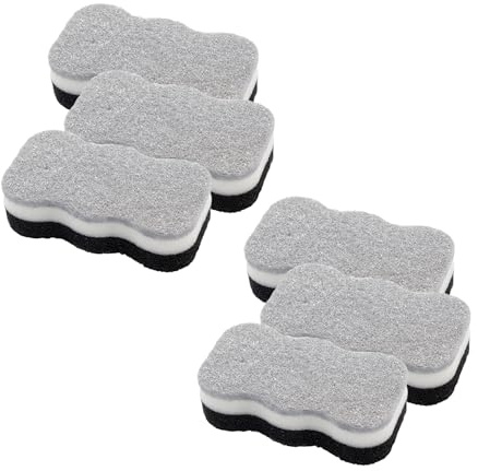 6 spugne per la pulizia della cucina a doppia faccia paglietta senza graffio scrub multiuso pulizia doppia faccia spugne paglietta