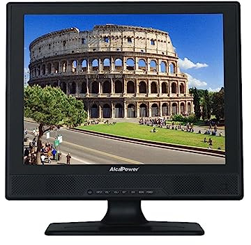 ALCAPOWER Monitor LCD 12'' per videosorveglianza