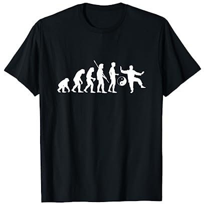 Lustiges Tai Chi Chuan T-Shirt: Evolution Tai-Chi T-Shirt