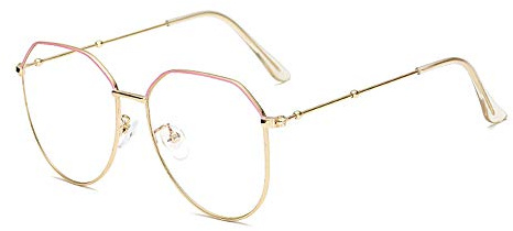GEMSeven Vintage Metallrahmen Myopie Brille Für Frauen Und Männer -0,5 Bis -3,5