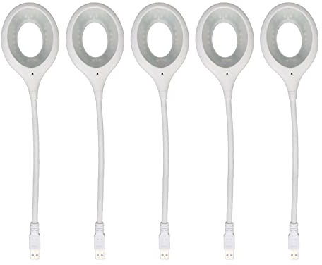 Luz Nocturna, 5 Lámparas de Luz Nocturna con Control de Voz USB Portátil, Flexible, Inteligente, Pequeña, 3 Colores, Protección Ocular, Luces Nocturnas, para el Hogar, Dormitorio