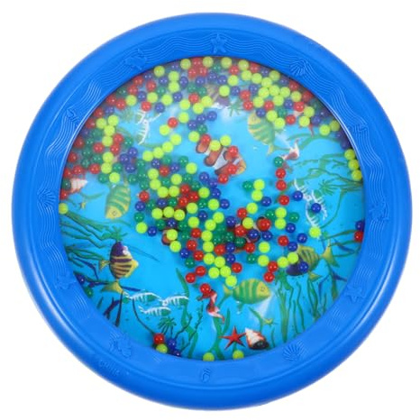 Vaguelly Tambour De Surf Jouets D'éveil Instruments De Musique Pour Enfants Jouets Pour Enfants Perles Pour Enfants Instrument De Musique Bebe Bébé Tambour Perles De Tambour Puzzle Pvc 15c