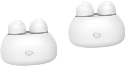 PartyKindom 2pcs Travel Cleaner Machine Compact Cleaning Tool Boston Cleaner for Eye Contacts