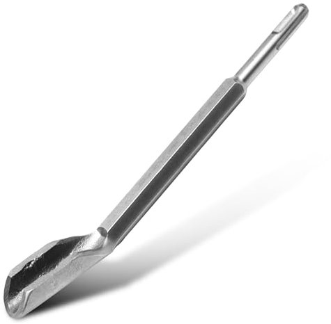 Scalpelli SDS Plus 14 x 250 x 22mm Scalpello a Forma di U Scalpello Tracce Muro Concavo Scalpelli per Piastrelle per Canali con Attacco SDS Max per Trapano a Percussione Perforatore