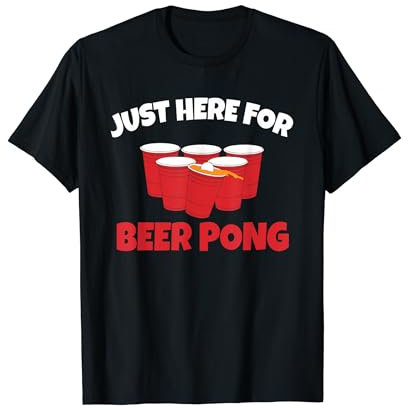 Bierpong-Trinken, College-Party, Beerpong T-Shirt