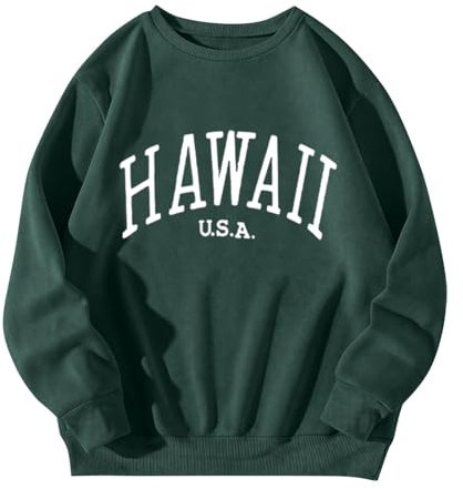 Womens Sweatshirts Size 20 Womens Christmas Jumpers Funny Grunge Jumper Autumn Clothes Women Aviator Jacket Womens Grey Hoodie Women Oversized Cardigan for Women Woman Coat (Dark Green, M)