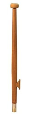 Boot & Motor Teak Flaggenstock 60cm