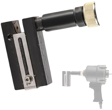 BDJSN Molde Especial para Perforadora Neumática, con Aguja De Pistola, Juego De Accesorios para Pistola Perforadora Neumática Industrial, Cabezal De Sujeción con Rotación De 360°