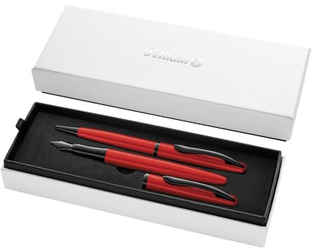 Pelikan Füller & Kugelschreiber Jazz®, Noble Elegance im Set, Red