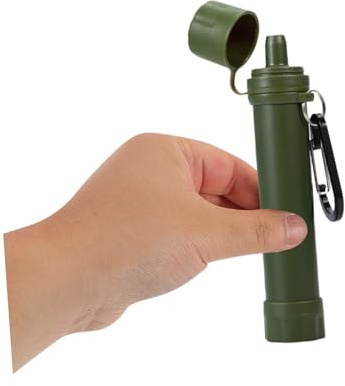 Toddmomy Filtro de Agua Portátil 1 Pieza Abs PE para Acampar y Exterior