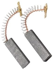 Par de escoba de carbón motor 39s-39L Cepillos de carbón para lavadora y secadora Juego (5 x 12,5 x 36 mm)