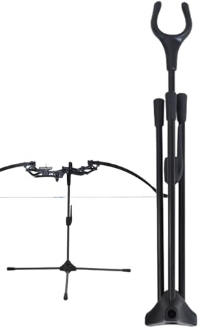 Stativ Recurve-båge – lätt glasfiberbåge | Bärbart bågstativ för Recurve