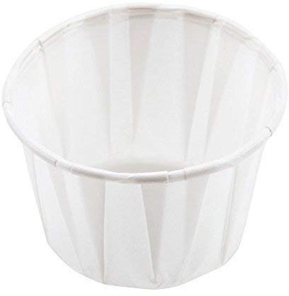 We Can Source It Ltd - 1000 x 1oz Paper Souffle Portion Cups Waxed Paper Ramekin Sauce Pots with Leak-Resistant Coating – For Sauces, Condiments, Dips & Sampling – Disposable Catering Portion Control