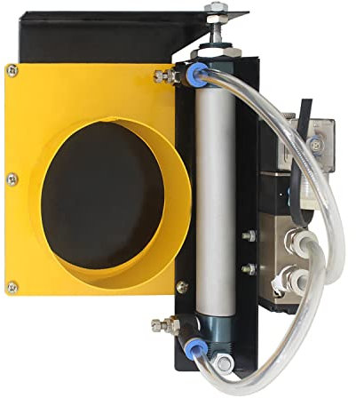 Absauganlage absperrschieber pneumatisch aus metall absaugschieber holz kanalschieber flachschieber späneabsauganlage