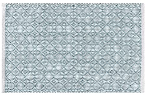 Rug Area Rugs 2x3 Ft Spa Grey Cotton Diamond for Livingroom Bedroom Washable RagRug Non-Slip Farmhouse Carpet Indoor Area Runner Mat for Hallway, Entryway-24x36 Inches