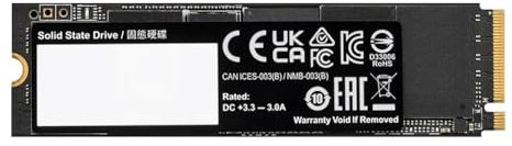 Gigabyte Aorus M.2 Solid State Drive AG4732TB (PCIe Gen 4.0 x4/NVMe 1.4)