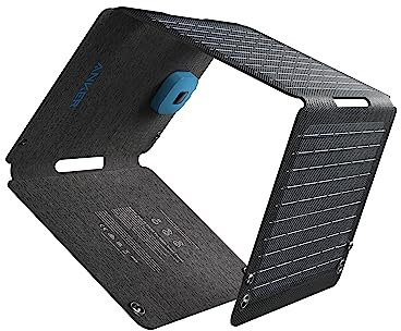 Anker SOLIX PS30 Faltbares Solarpanel 30W, tragbares Outdoor Solarladegerät, IP65 Wasserdicht, Schnellladen für 2 Geräte gleichzeitig, für Camping, Wandern, Outdoor.