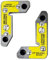 RIVERWELD Cuadrados de esquina magnética Fuerte potente accesorios de soldadura Magnet 90 ° Angulgo de ajuste de ángulo recto Herramienta máxima Fuerza de extracción 25 lbs 2pk