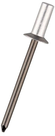 nieten Wasserdichter Senkkopfniet, versiegelter Aluminiumniet, Blindniete mit geschlossenem Ende (Color : 4.8x16 mm, Size : 50Pcs)