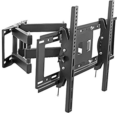 Staffa TV Parete universale a sei braccio montata TV Staffa Tilt di estensione girevole a movimento completo TV Montare, adatti for la maggior parte dei 40 TV a 40 -75 con max VESA 60. 0x400mm. Supp