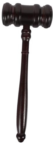 ERINGOGO Judge Gavel Wooden Auction Hammer Court Hammer Solid Wood Gavel for Judge and Auctioneer Use