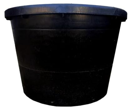 Tiesto Maceta macetón sin Asas. 90 litros. Ø 55 x 46 Cm. Exterior para Plantas y arboles Grandes. Segura Garden. Ventajas Mayor Crecimiento y Facilidad de traslado. Resistente a los Rayos UV