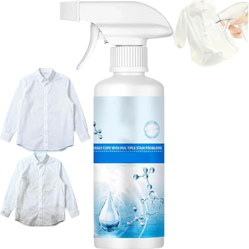 Wondolla Fleckenentferner für Kleidung, Waschmaschinen-Fleckenentfernerspray, Fettentferner für Kleidung, vielseitiger Textilreiniger für Kleidung, Schuhe und Stoffe. (1pcs)