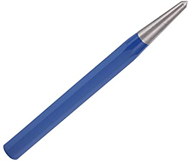 TOPINCN Körner mit Gehärteter Spitze, Langlebig Zum Bohren von Löchern, für Autoglasscheiben, Handwerkzeug aus Legiertem Stahl, 4 Mm Durchmesser, Körner mit Rundem Schaft