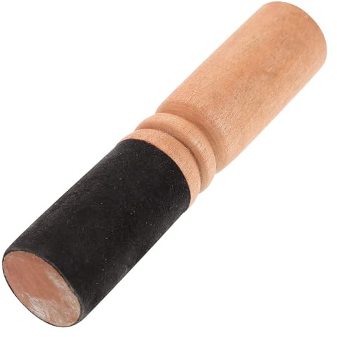 Artibetter Kugelhammer 13cm Holzstab mit Glatter Oberfläche für Klangschalen und Yoga Entspannung