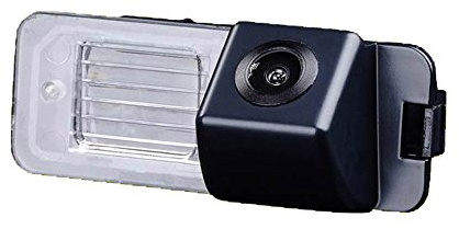 Berlingan Kompatibel für VW Passat Skoda Golf 6 EOS Lupo Polo Seat Leon Amarok mit Kfz-Kennzeichenbeleuchtung Rückfahrkamera