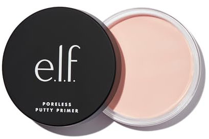 e.l.f. Putty Primer, All Day Wear, Velvet Texture, Poreless Effect, Universal Sheer, Poreless, 21 g (Pack of 1)