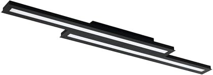 Eglo 32163 LED-Panel Deckenleuchte Crosslink SALITERAS-C schwarz L:116cm B:16cm H:5cm dimmbar 2700-6500K mit Connect Funktion