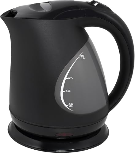 Corby 1L Kettle (Lancaster / KTL0004) in Textured Black - UK Plug