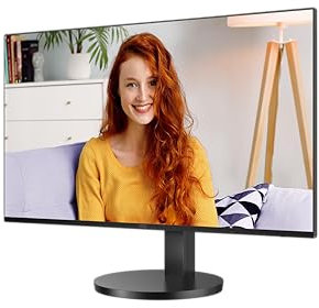 AOC Q27B3CF2 Monitor 27 Pulgadas QHD, 120Hz, IPS, 1 MPRT, Adaptive Sync., HDR10, Altura Ajustable, Altavoces (2560x1440, 1x HDMI 1.4, USB-Hub, USB-C), Negro