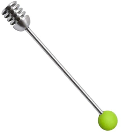 MAGICLULU Cuillère À Miel en Acier Inoxydable pour Sirop 1 Pièce avec Poignée Confortable sans Danger pour Les Aliments