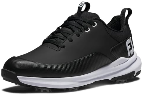 FootJoy Women's Tour Rival Golf Shoe, Nero, 6 UK Wide