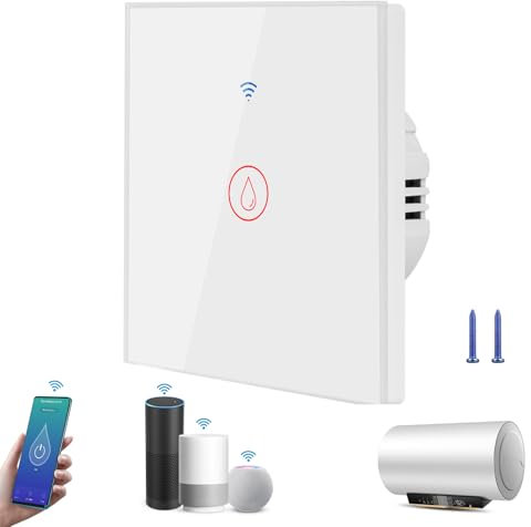 AXFEE Interruttore Luce Intelligente WiFi, Alexa e Google Home Work con Tuya, Interruttore Luce Muro Smart Life, per Soluzioni di Automazione della Casa Intelligente