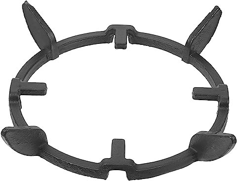 IMIKEYA Support De Poêle Fonte Pour Cuisinière à Gaz Antidérapant Et Facile à Installer Accessoire De Cuisine Polyvalent Pour Petites Casseroles Et Poêles